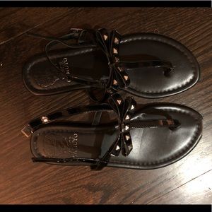 On hold!!! Vince Camuto Black Sandals size 7.5